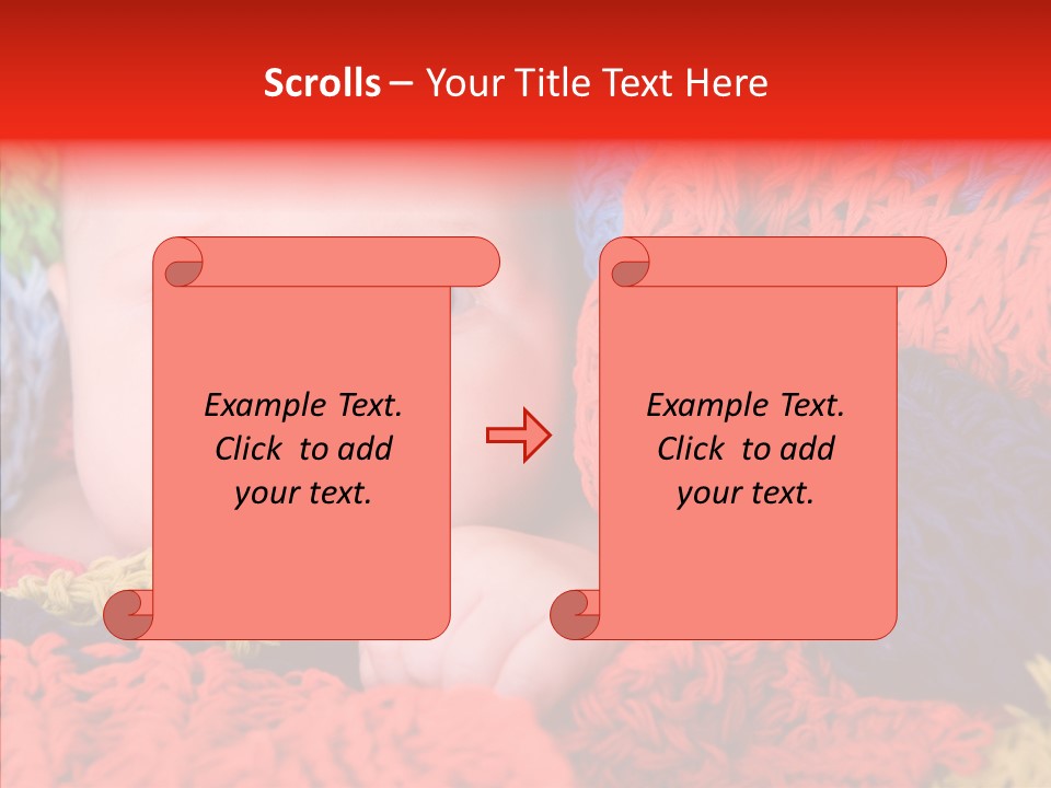 Caucasian Young Looking PowerPoint Template
