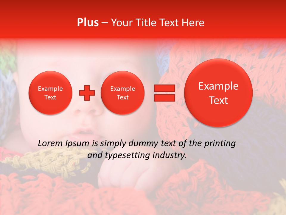 Caucasian Young Looking PowerPoint Template