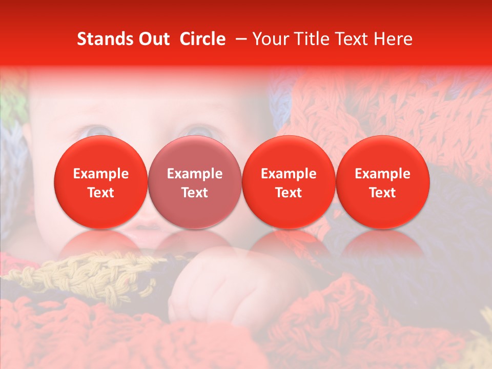 Caucasian Young Looking PowerPoint Template