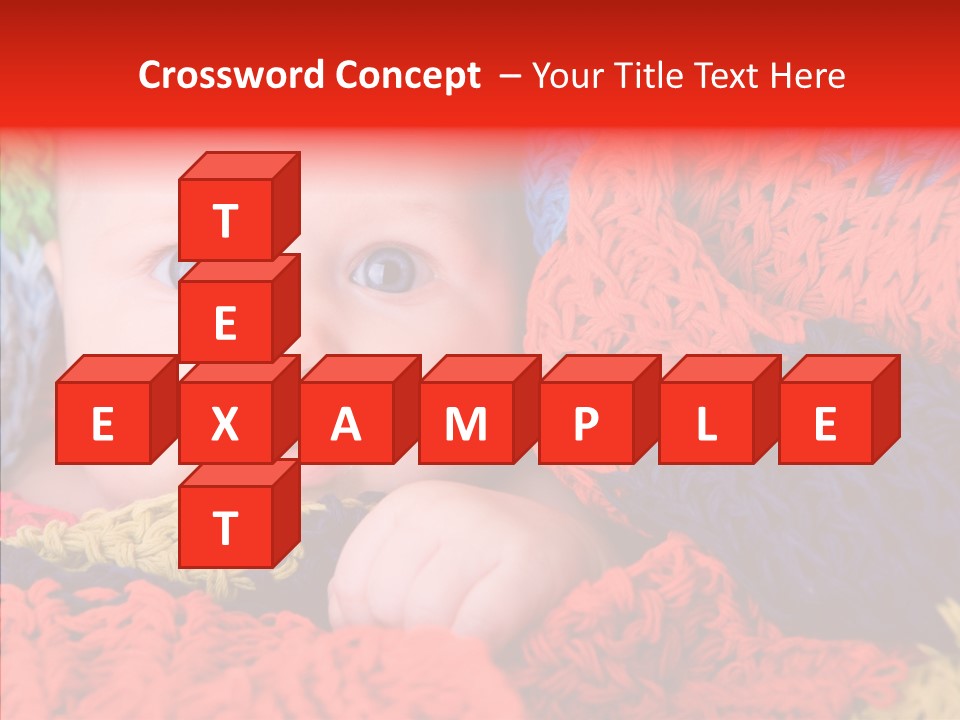 Caucasian Young Looking PowerPoint Template