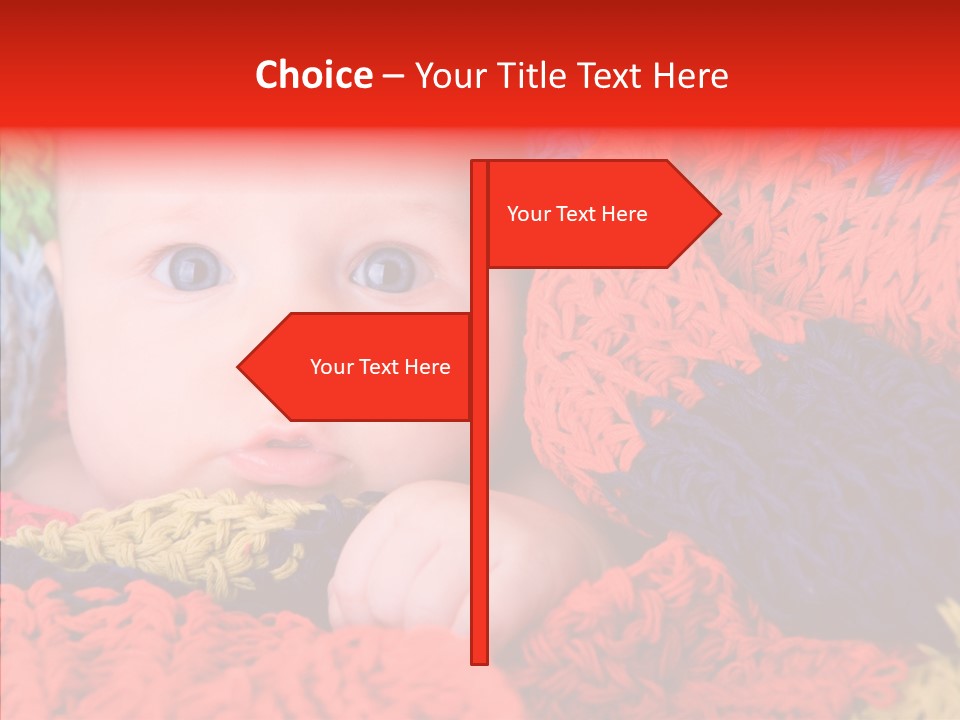 Caucasian Young Looking PowerPoint Template