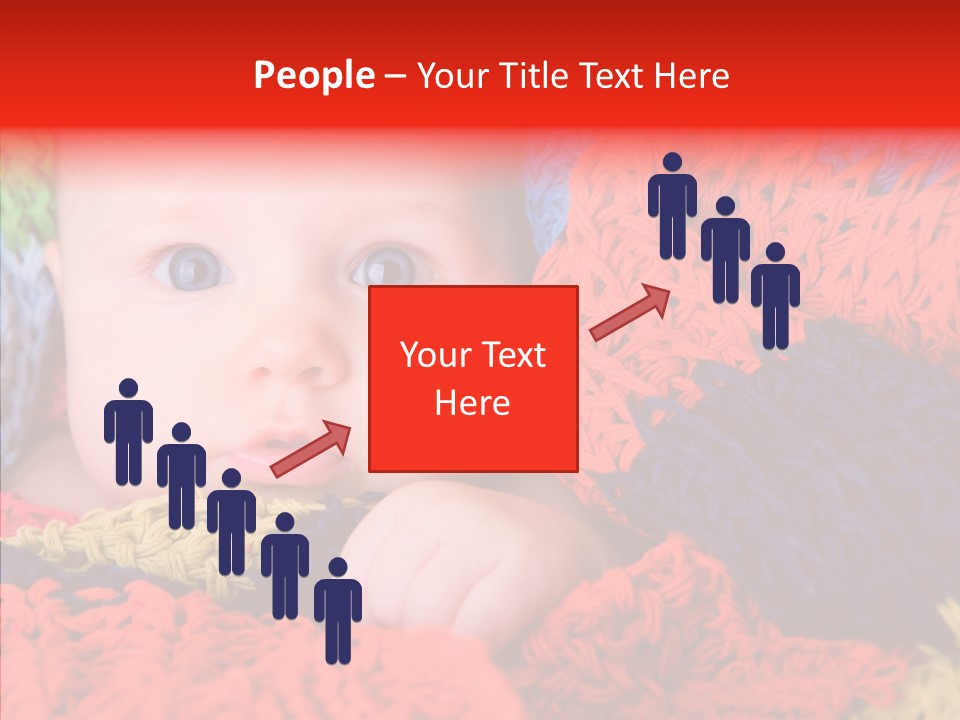 Caucasian Young Looking PowerPoint Template