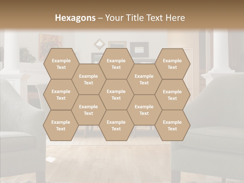 Home House Wood PowerPoint Template