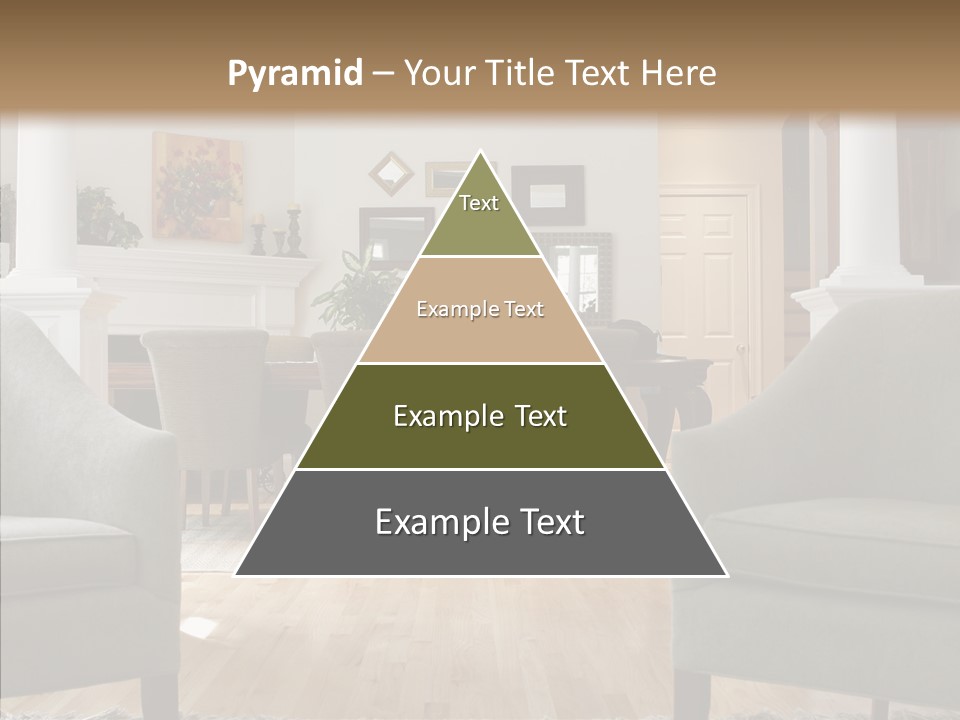 Home House Wood PowerPoint Template