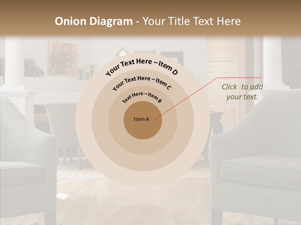 Home House Wood PowerPoint Template