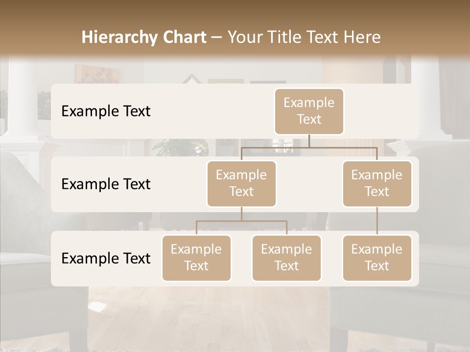 Home House Wood PowerPoint Template
