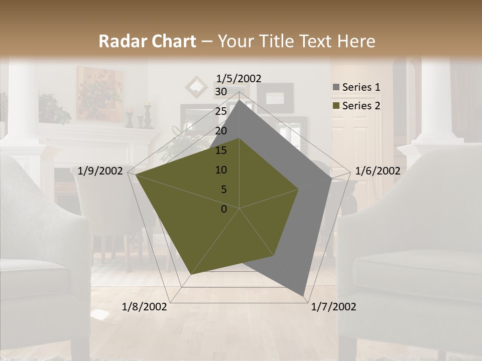 Home House Wood PowerPoint Template