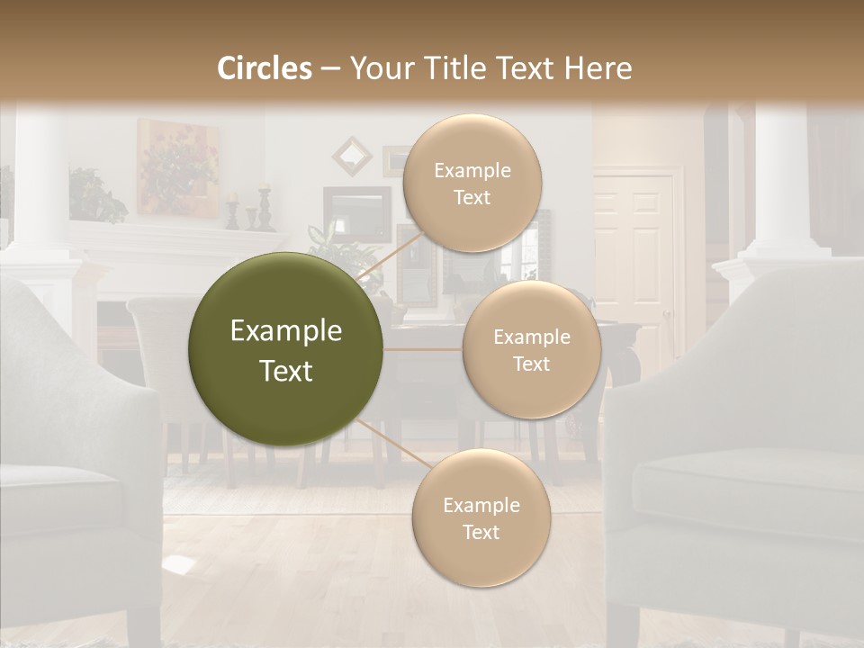 Home House Wood PowerPoint Template