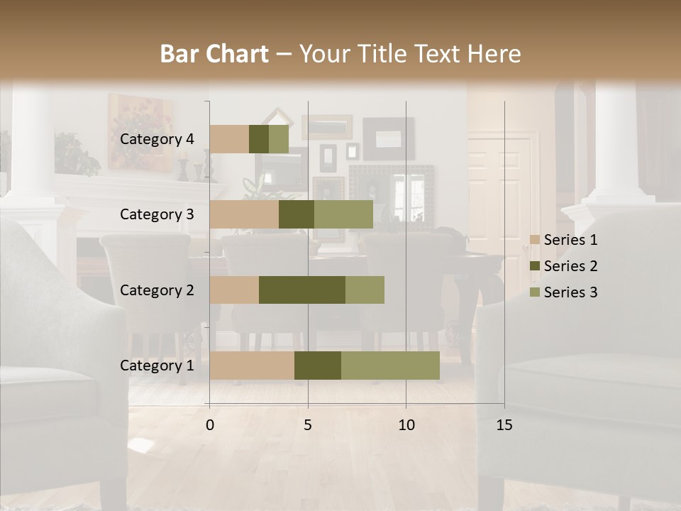 Home House Wood PowerPoint Template