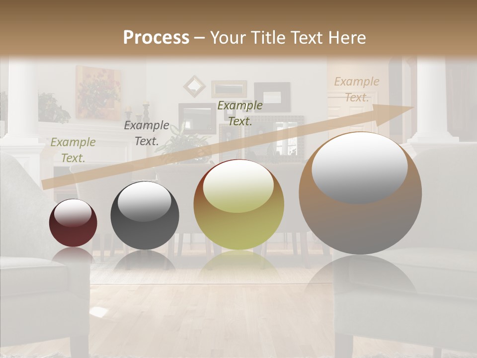 Home House Wood PowerPoint Template