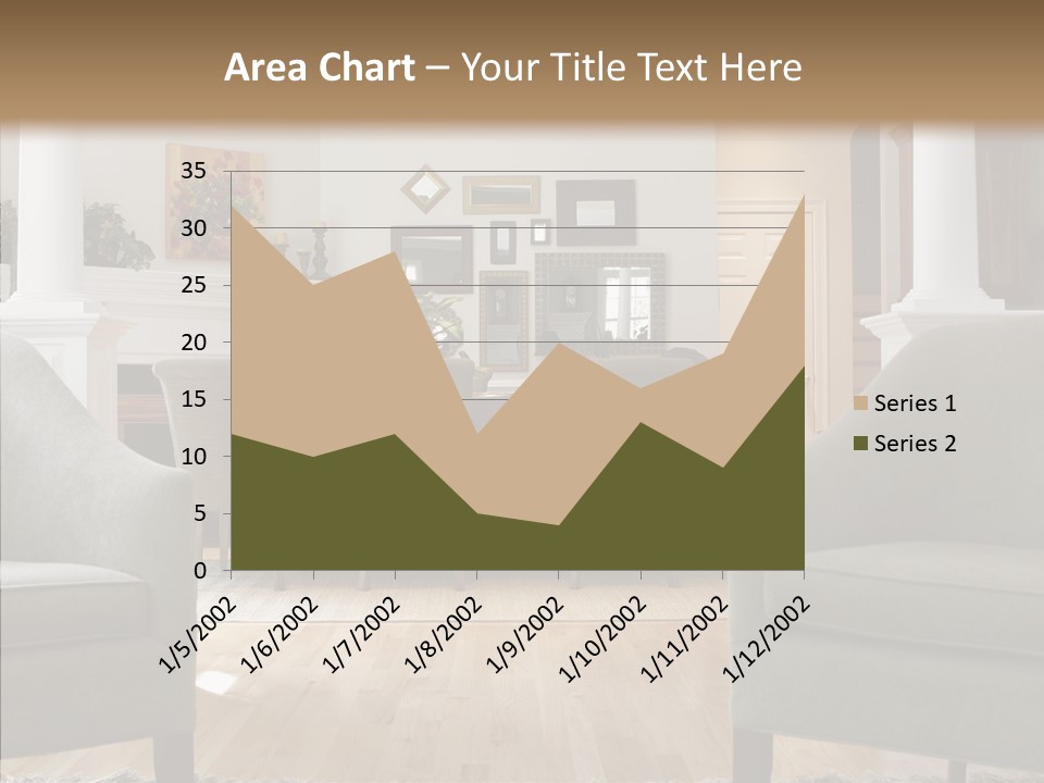 Home House Wood PowerPoint Template
