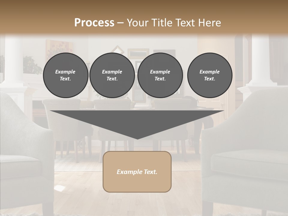 Home House Wood PowerPoint Template