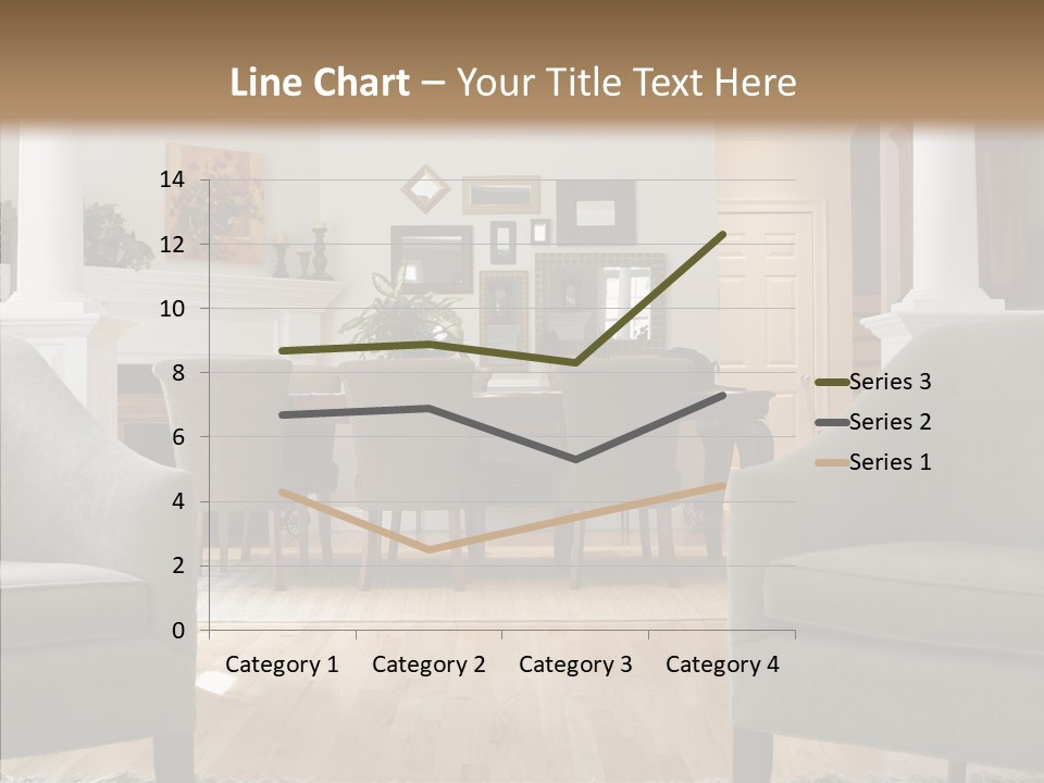 Home House Wood PowerPoint Template