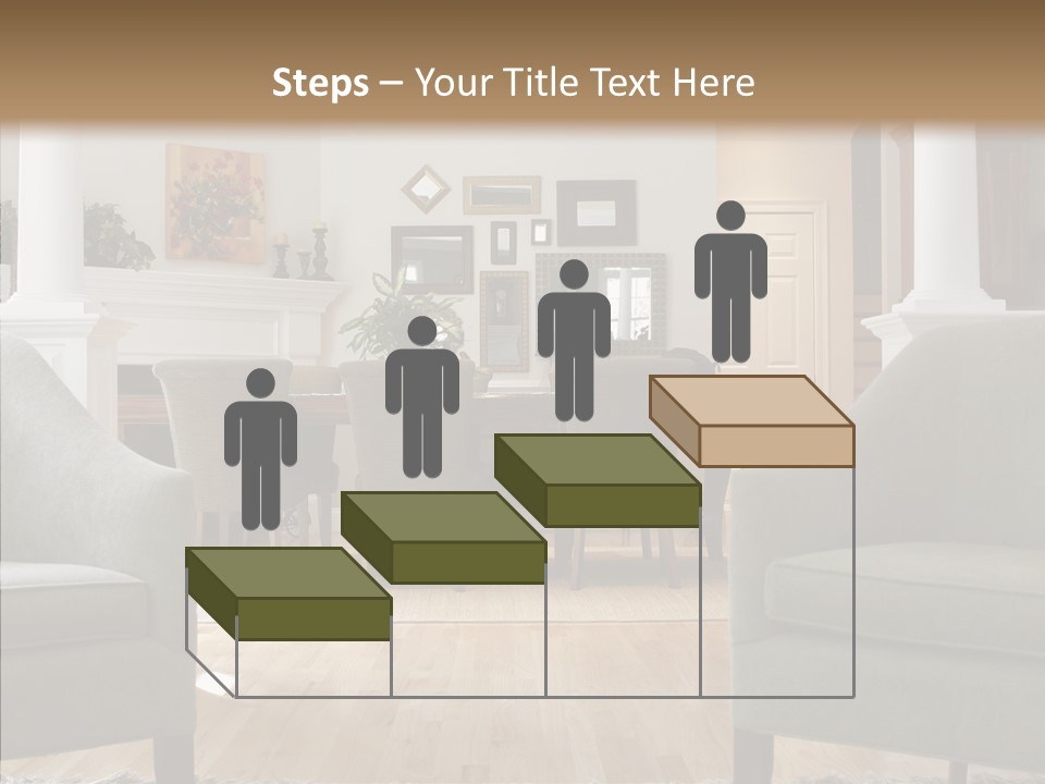 Home House Wood PowerPoint Template