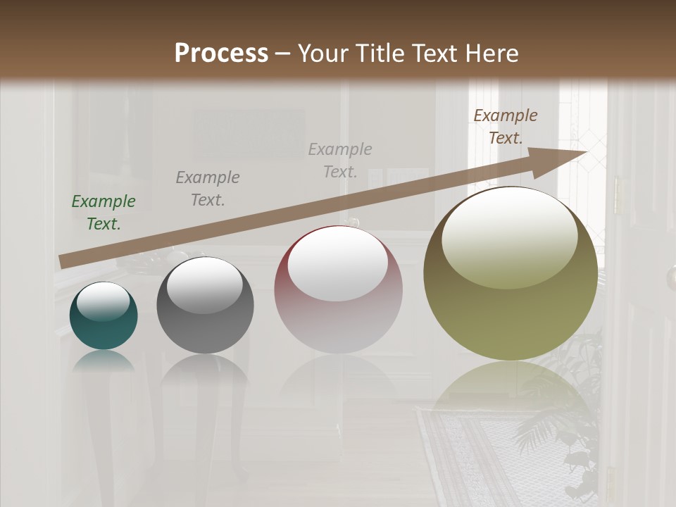 Door Architecture Apartment PowerPoint Template