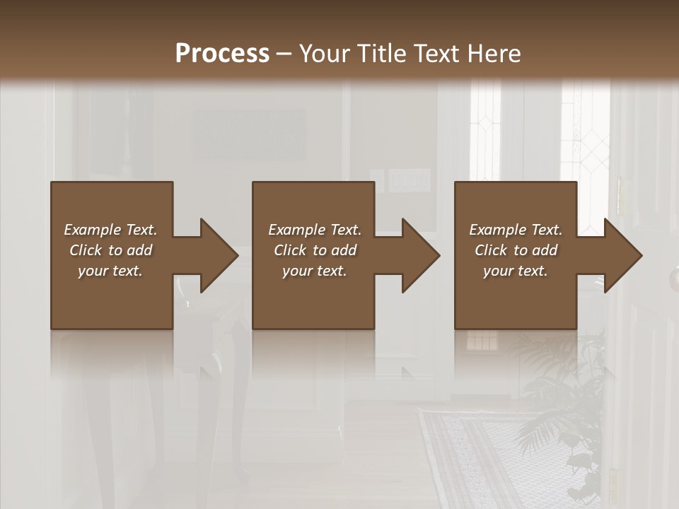 Door Architecture Apartment PowerPoint Template
