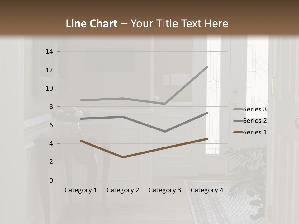 Door Architecture Apartment PowerPoint Template