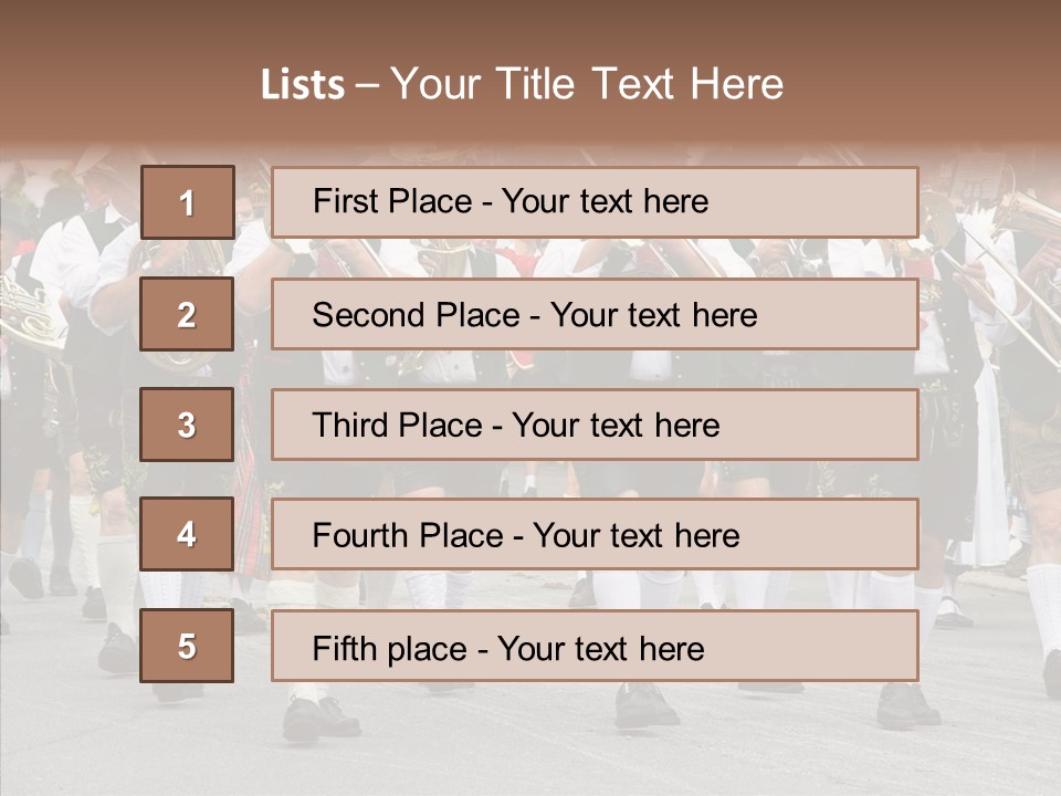 Stein Leather Lager PowerPoint Template
