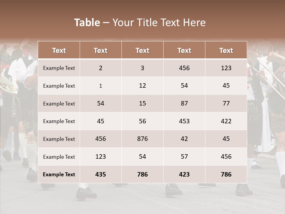 Stein Leather Lager PowerPoint Template