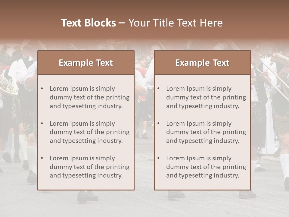 Stein Leather Lager PowerPoint Template