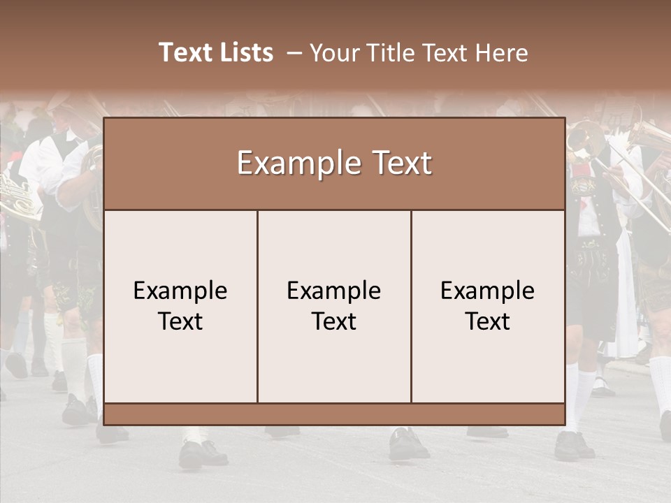 Stein Leather Lager PowerPoint Template