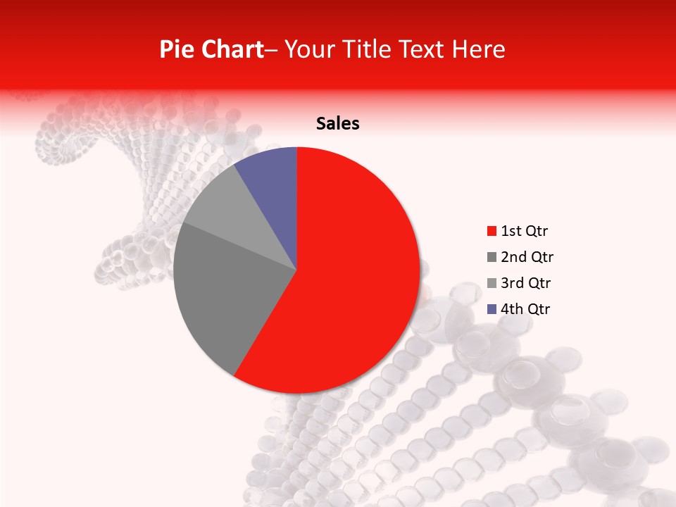 Black Colors Molecule PowerPoint Template