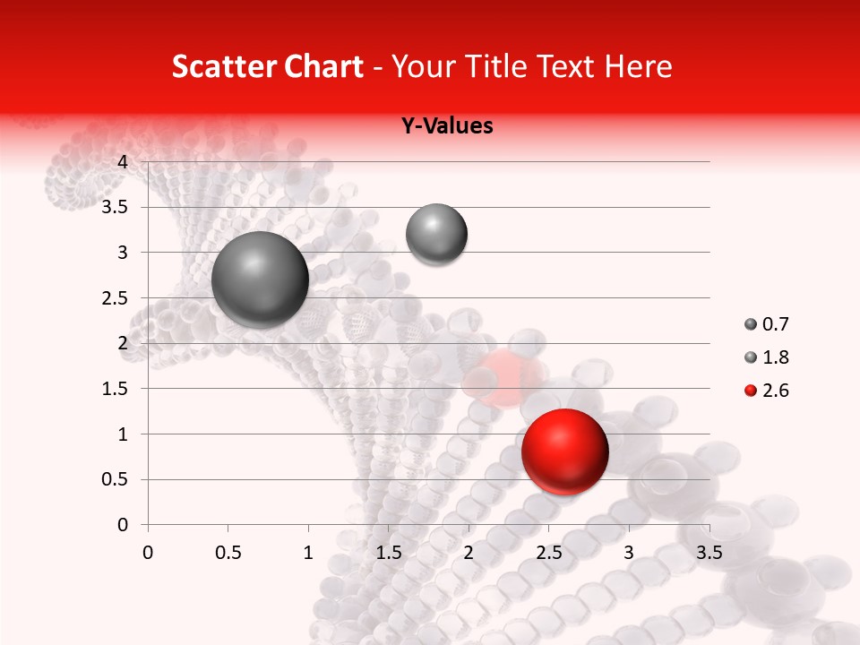 Black Colors Molecule PowerPoint Template