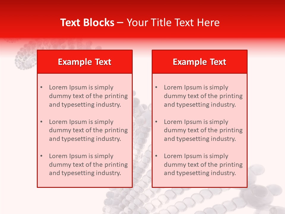 Black Colors Molecule PowerPoint Template