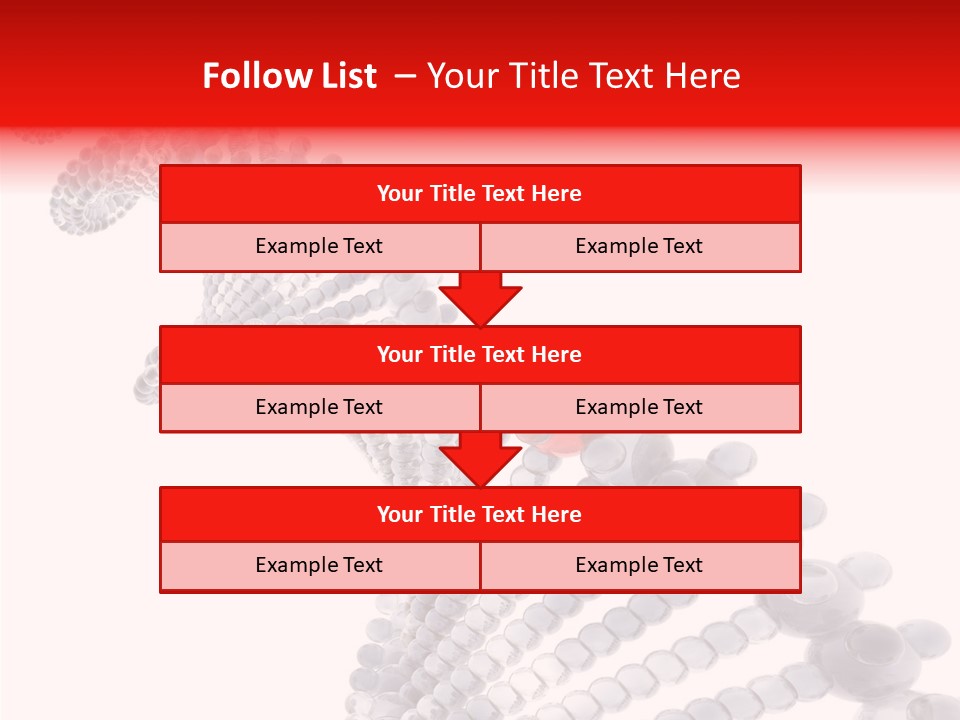 Black Colors Molecule PowerPoint Template