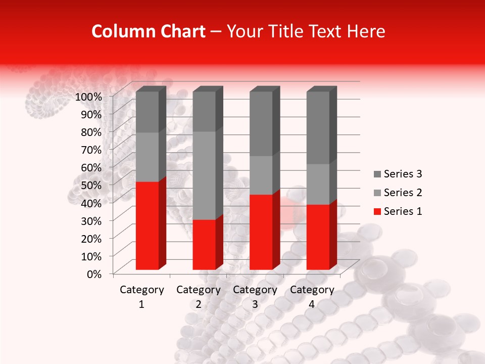 Black Colors Molecule PowerPoint Template