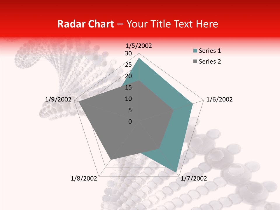 Black Colors Molecule PowerPoint Template