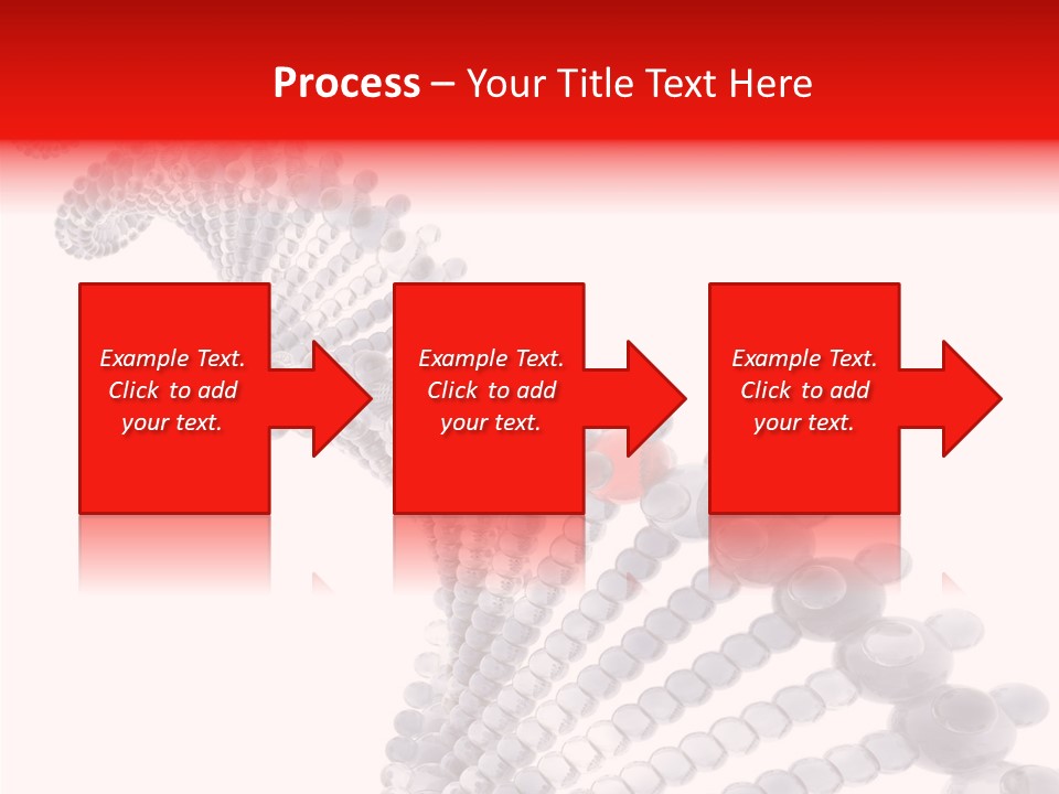 Black Colors Molecule PowerPoint Template
