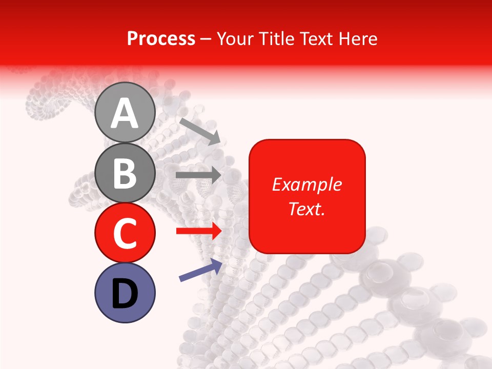 Black Colors Molecule PowerPoint Template