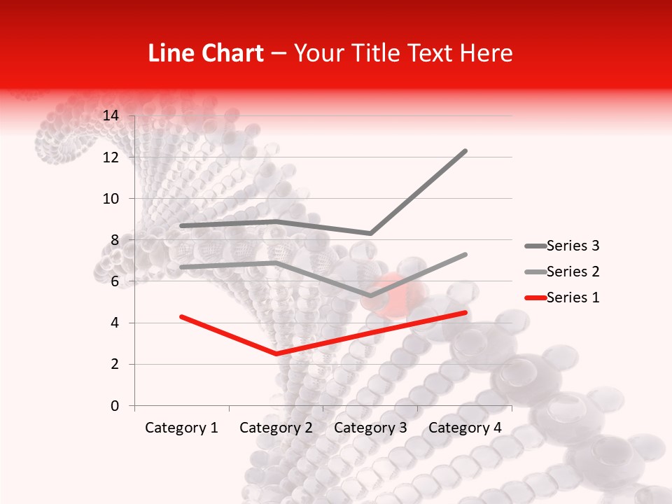Black Colors Molecule PowerPoint Template