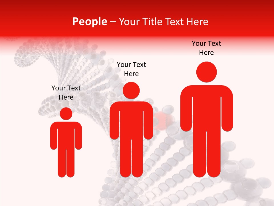 Black Colors Molecule PowerPoint Template