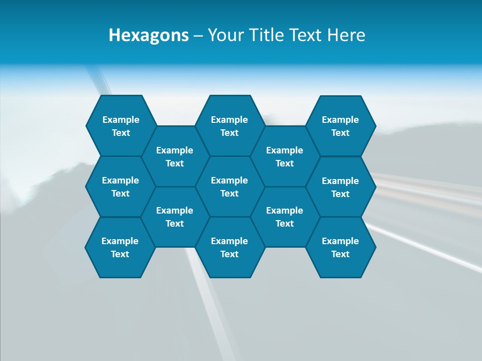 Motion Car Scene PowerPoint Template