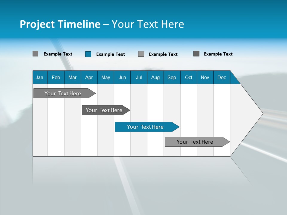 Motion Car Scene PowerPoint Template