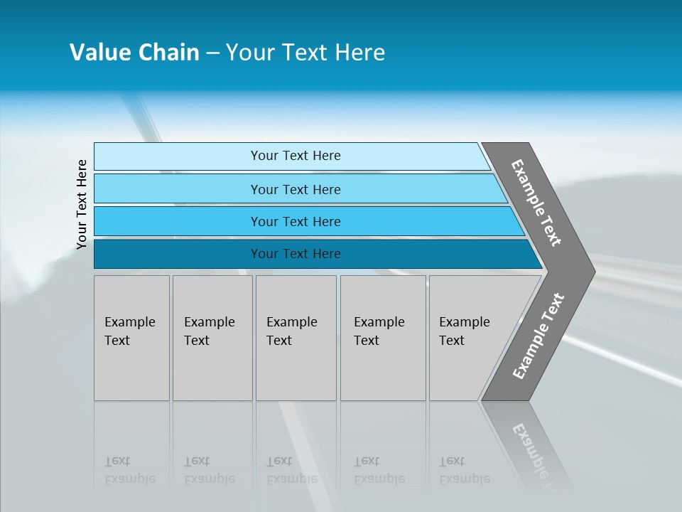 Motion Car Scene PowerPoint Template