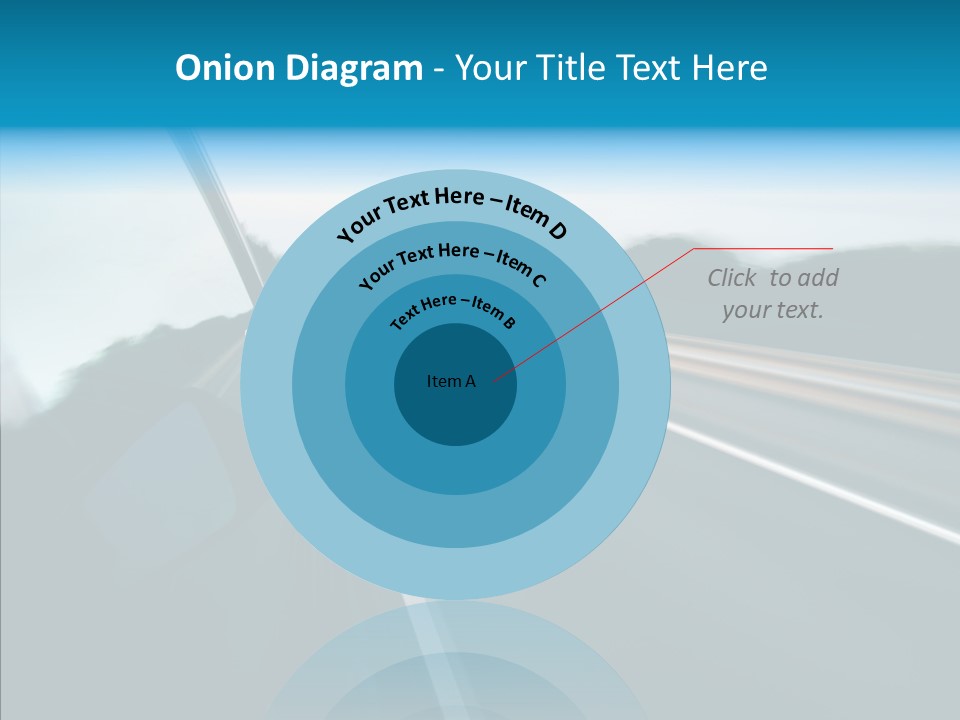 Motion Car Scene PowerPoint Template