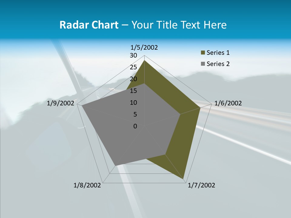 Motion Car Scene PowerPoint Template