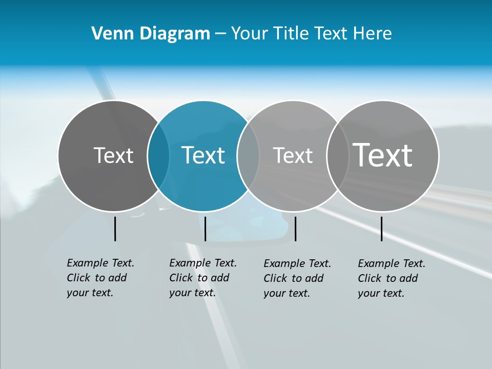 Motion Car Scene PowerPoint Template