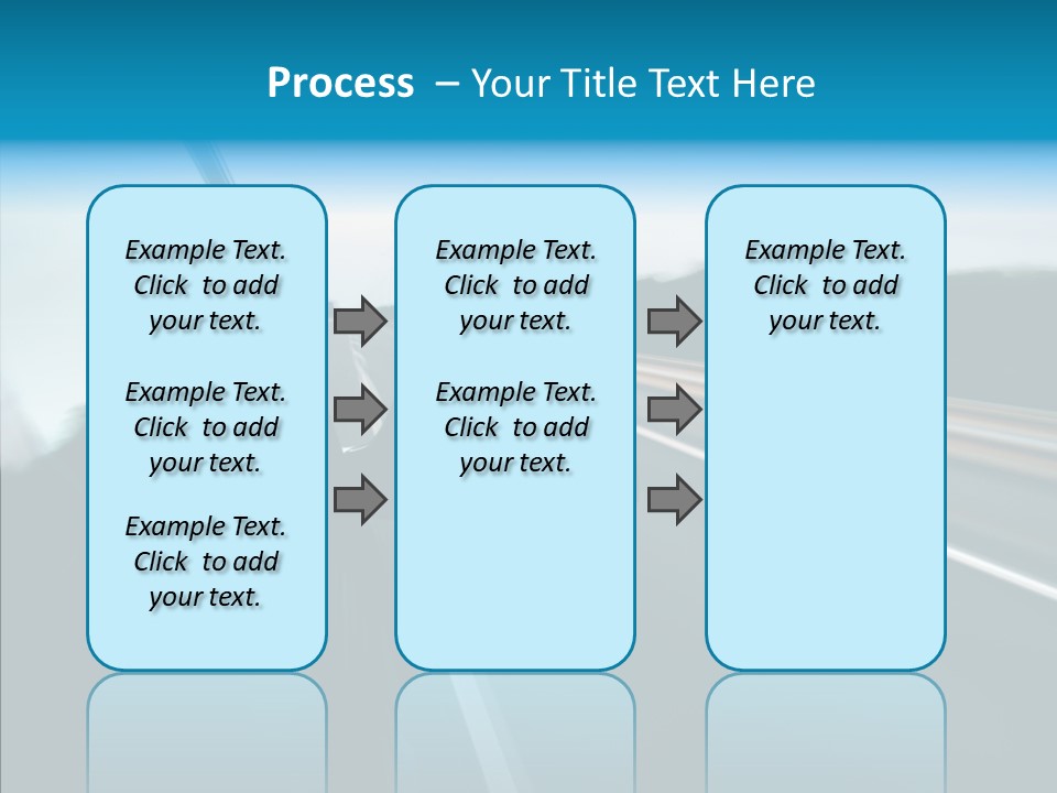 Motion Car Scene PowerPoint Template