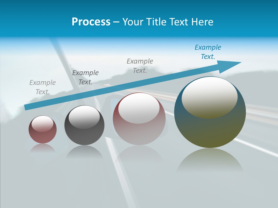 Motion Car Scene PowerPoint Template
