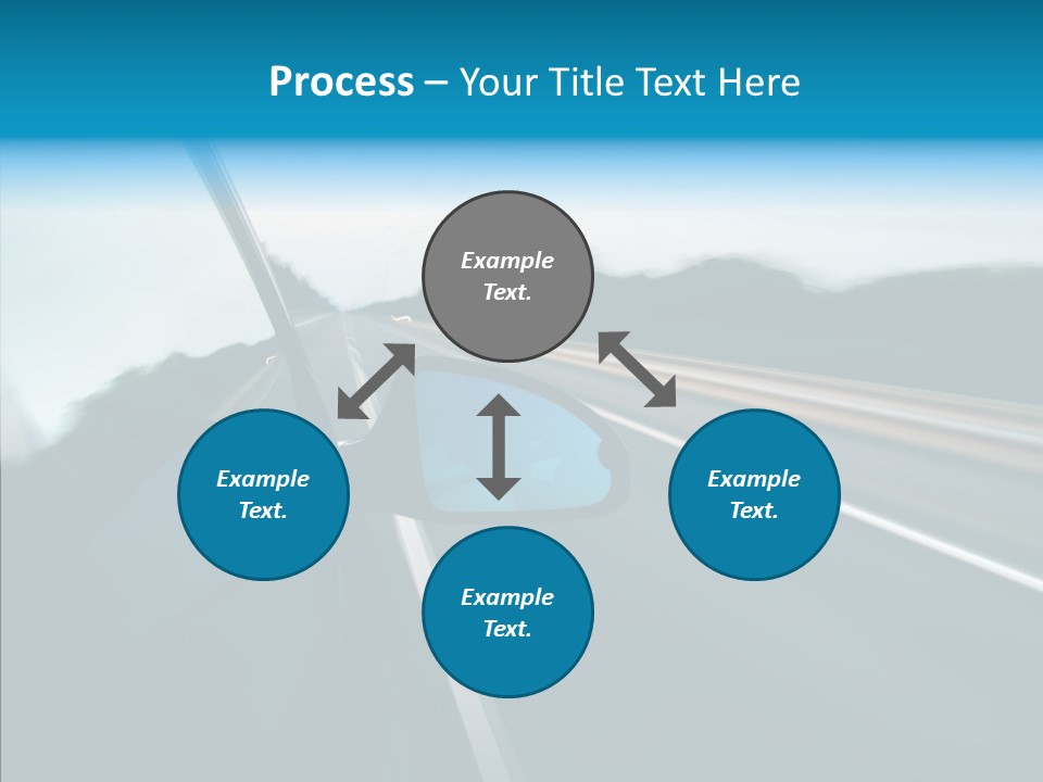 Motion Car Scene PowerPoint Template