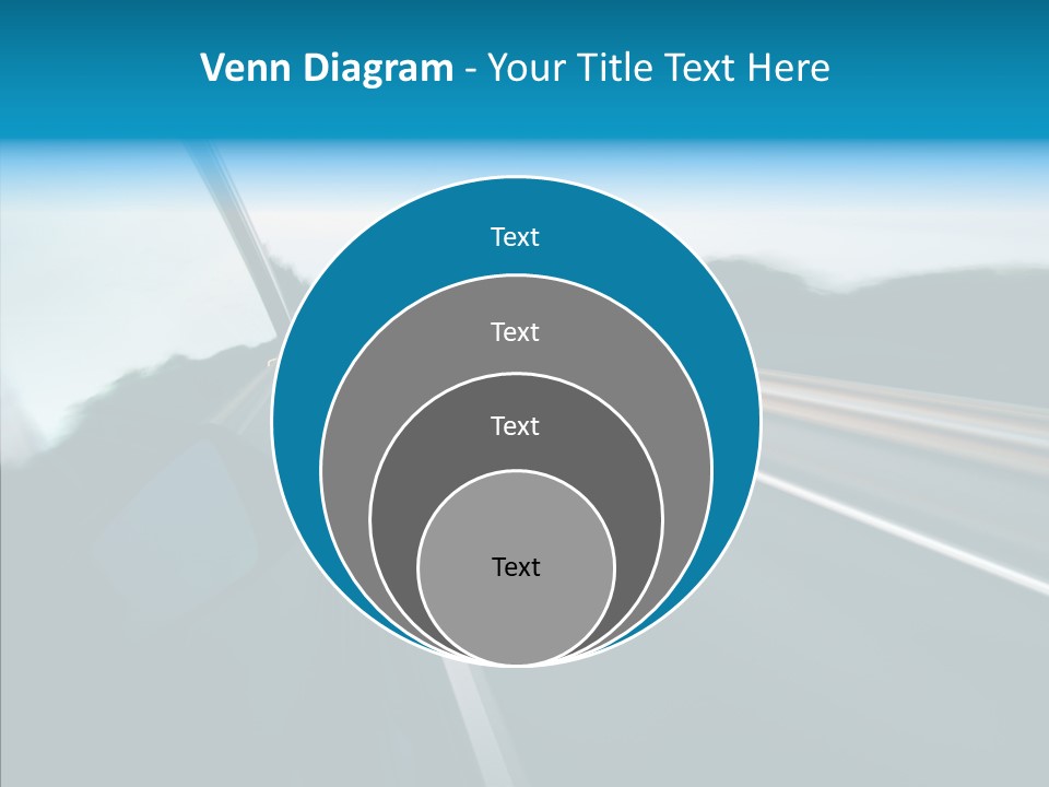 Motion Car Scene PowerPoint Template