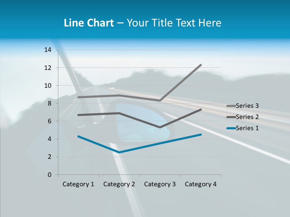 Motion Car Scene PowerPoint Template