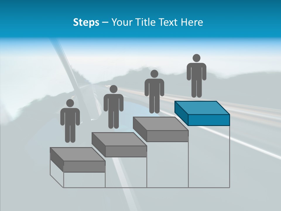 Motion Car Scene PowerPoint Template