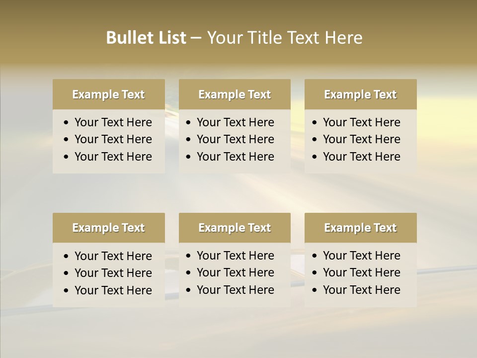 Speed Rear View Driver PowerPoint Template