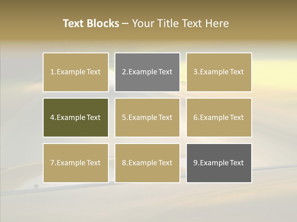 Speed Rear View Driver PowerPoint Template