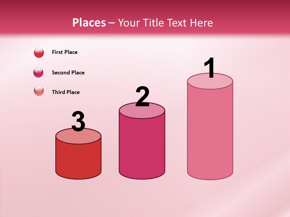 Lines Style Pink PowerPoint Template